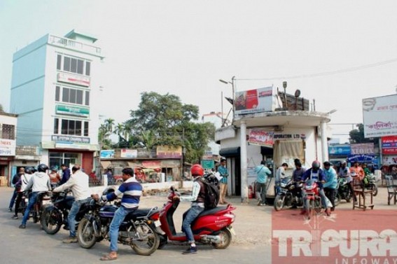Tripura continues to suffer under acute shortage of Petrol, authority yet to take any action Tripura continues to suffer under acute shortage of Petrol, authority yet to take any action